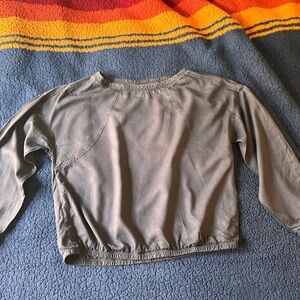 Prana Gray Women's Medium elastic waist Top